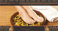 Desktop Screenshot of caesarsnailsnspa.com